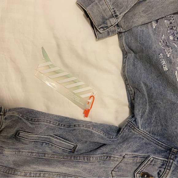 Off White Jean Jacket - Picture 7 of 7